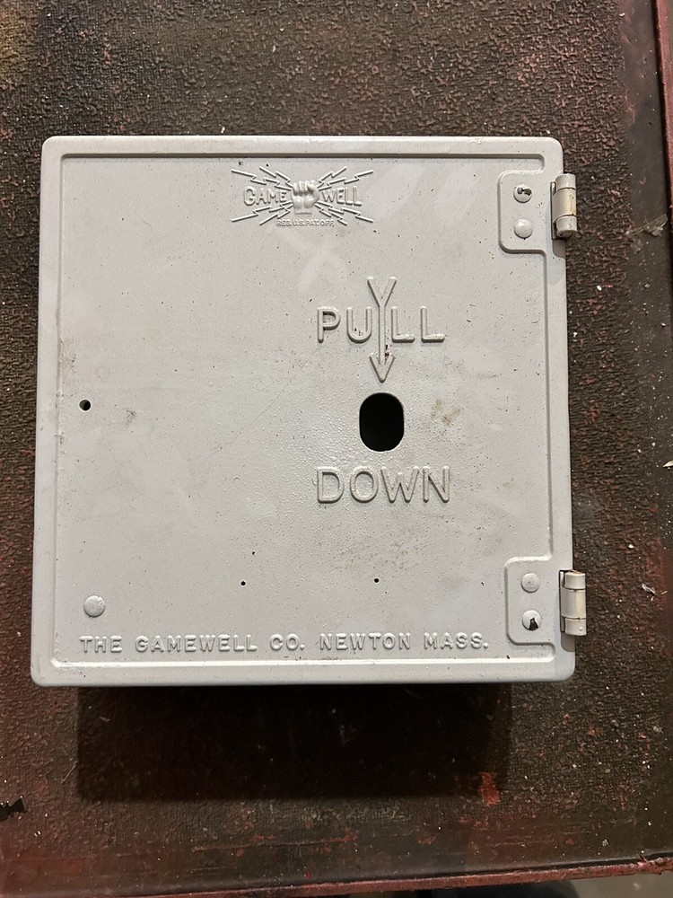 Gamewell Fire Box Mechanism Shell, Box