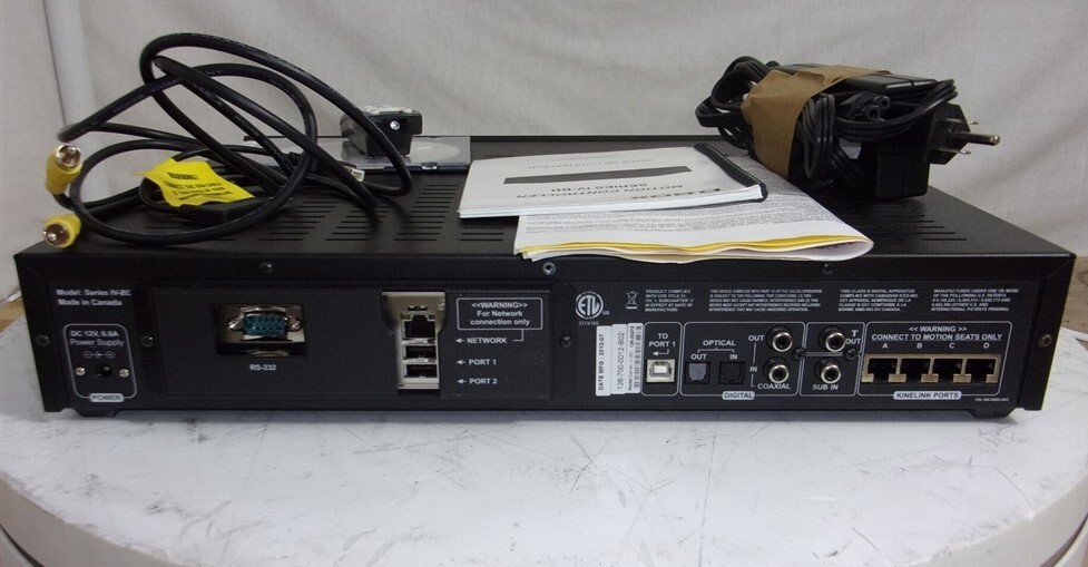 D-BOX Series IV-BD Motion Controller SEE NOTES