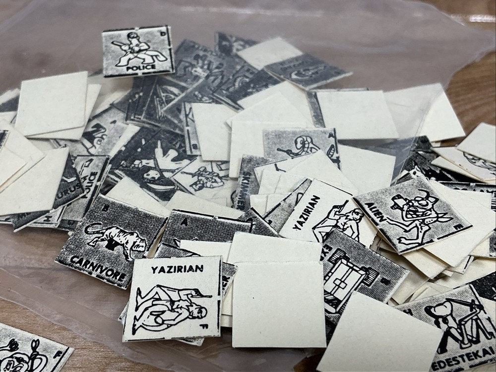 Star Frontiers Alpha Dawn Box Set, Replacement Counters