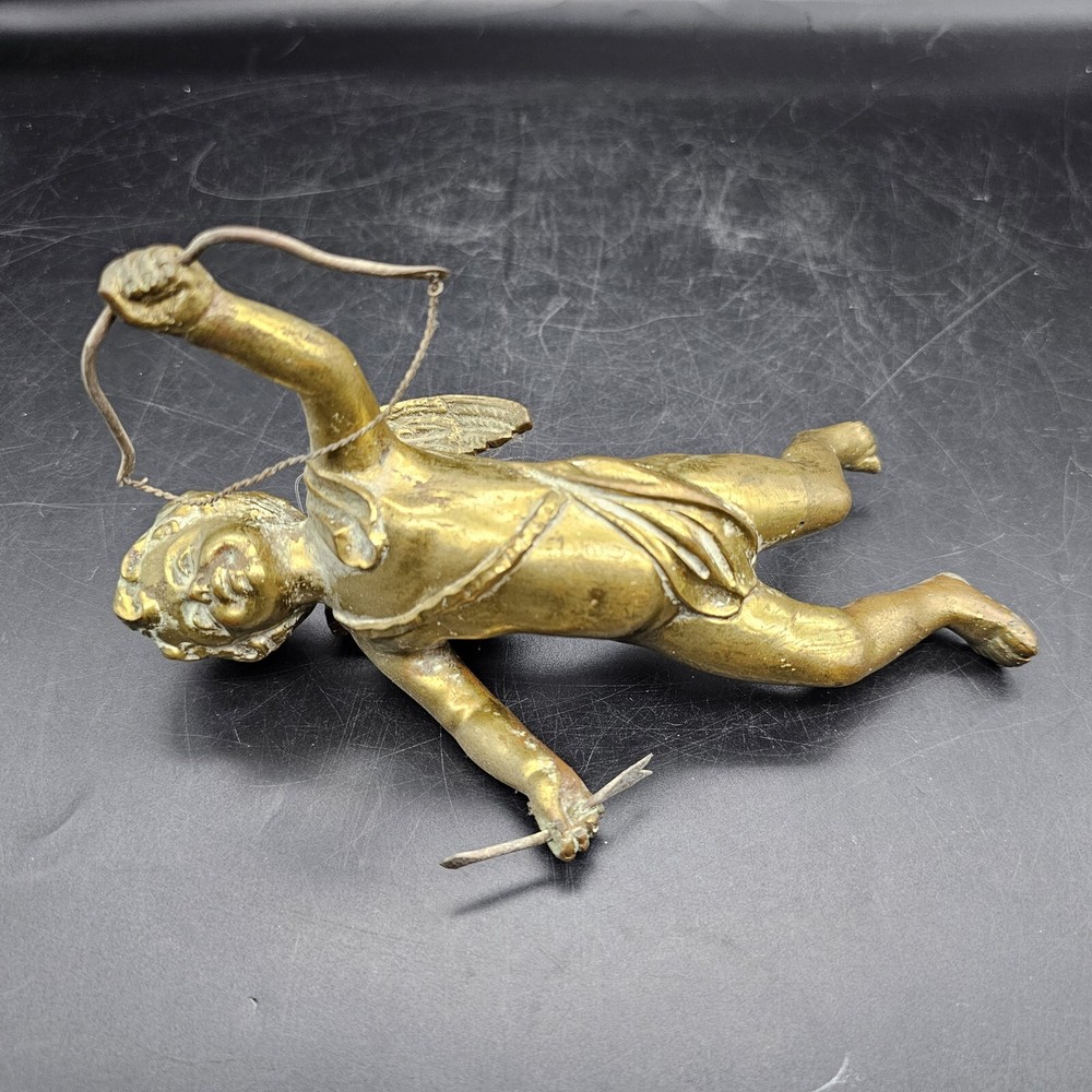 Solid Brass Cupid Architectural Salvage 7"