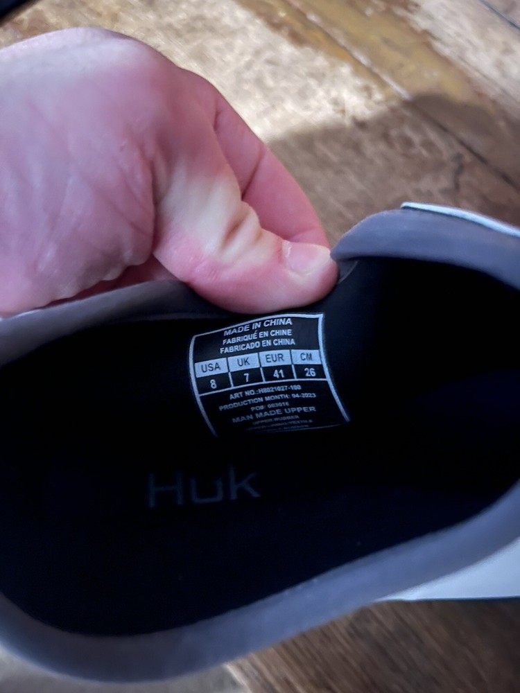 huk deck boots