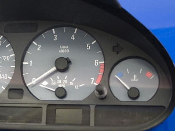 1996-2004 BMW E39 E38 E53 5 Series Dash Cluster GREY Face Gauges