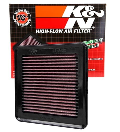 High-Flow Original Lifetime Engine Air Filter: Increase Power: Premium,
