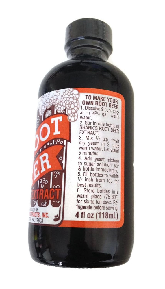 Shank'S Root Beer Extract, 4 Fl Oz