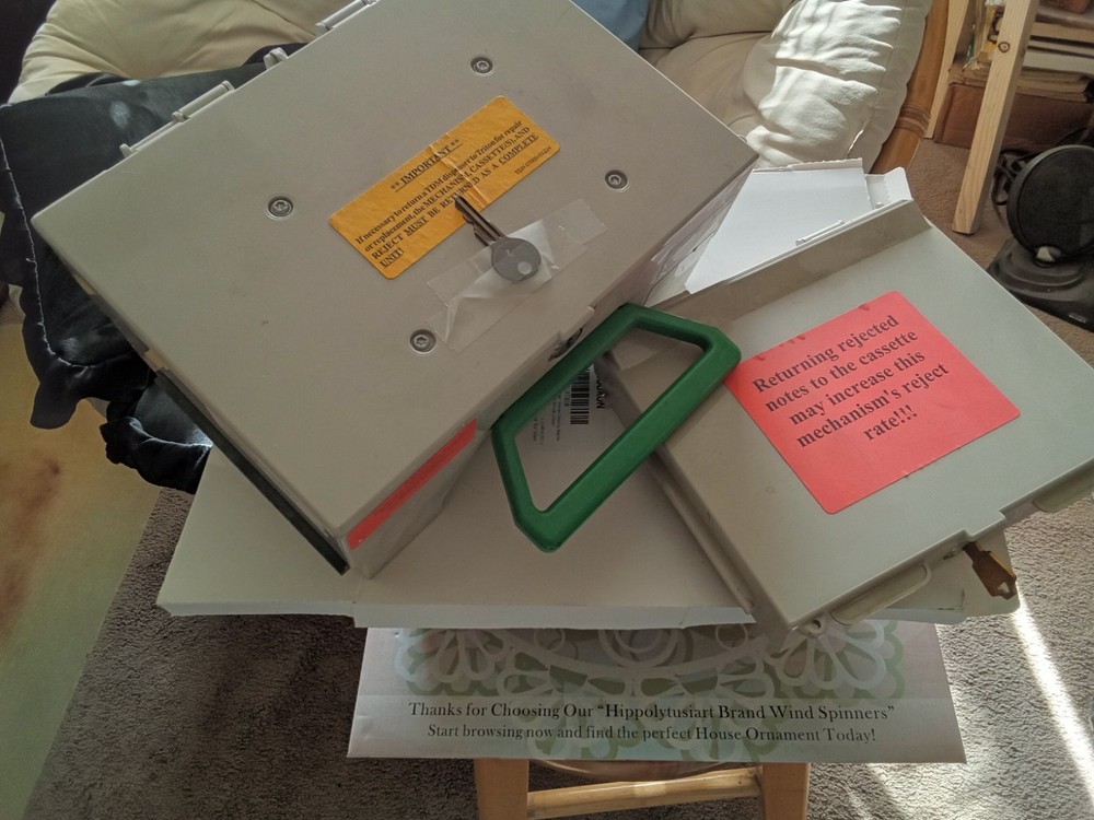 ATM Cassette And Divert Box