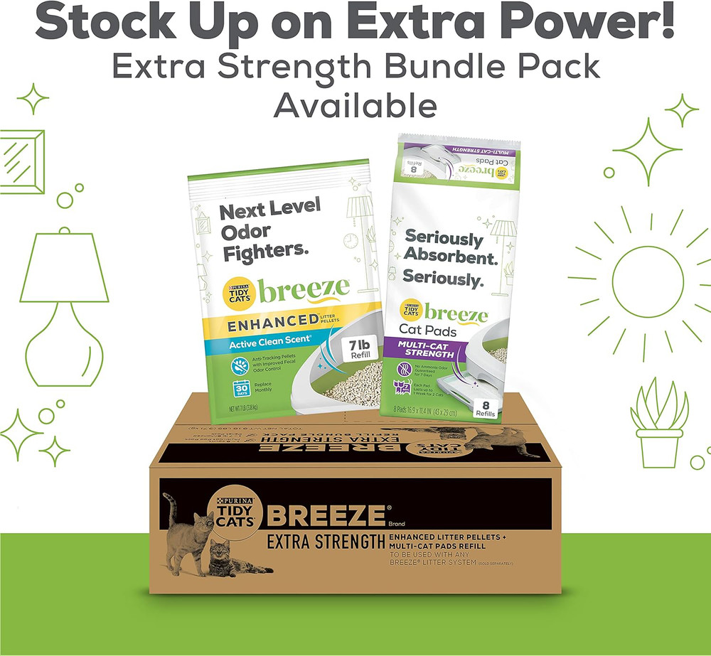 Purina  Breeze Litter System Cat Refill Bundle 7.91 Lb. Box