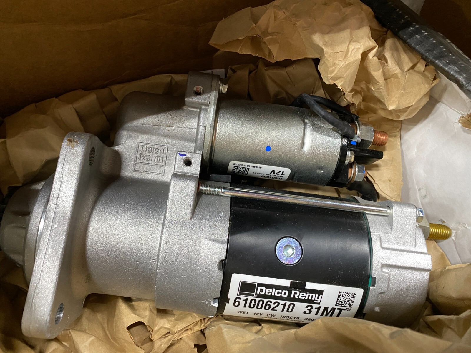 61006210 Delco Remy Starter 31MT 12V New in Box Fast Free Shipping