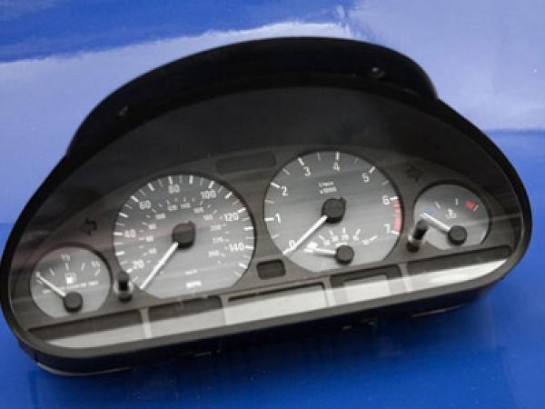 1996-2004 BMW E39 E38 E53 5 Series Dash Cluster GREY Face Gauges
