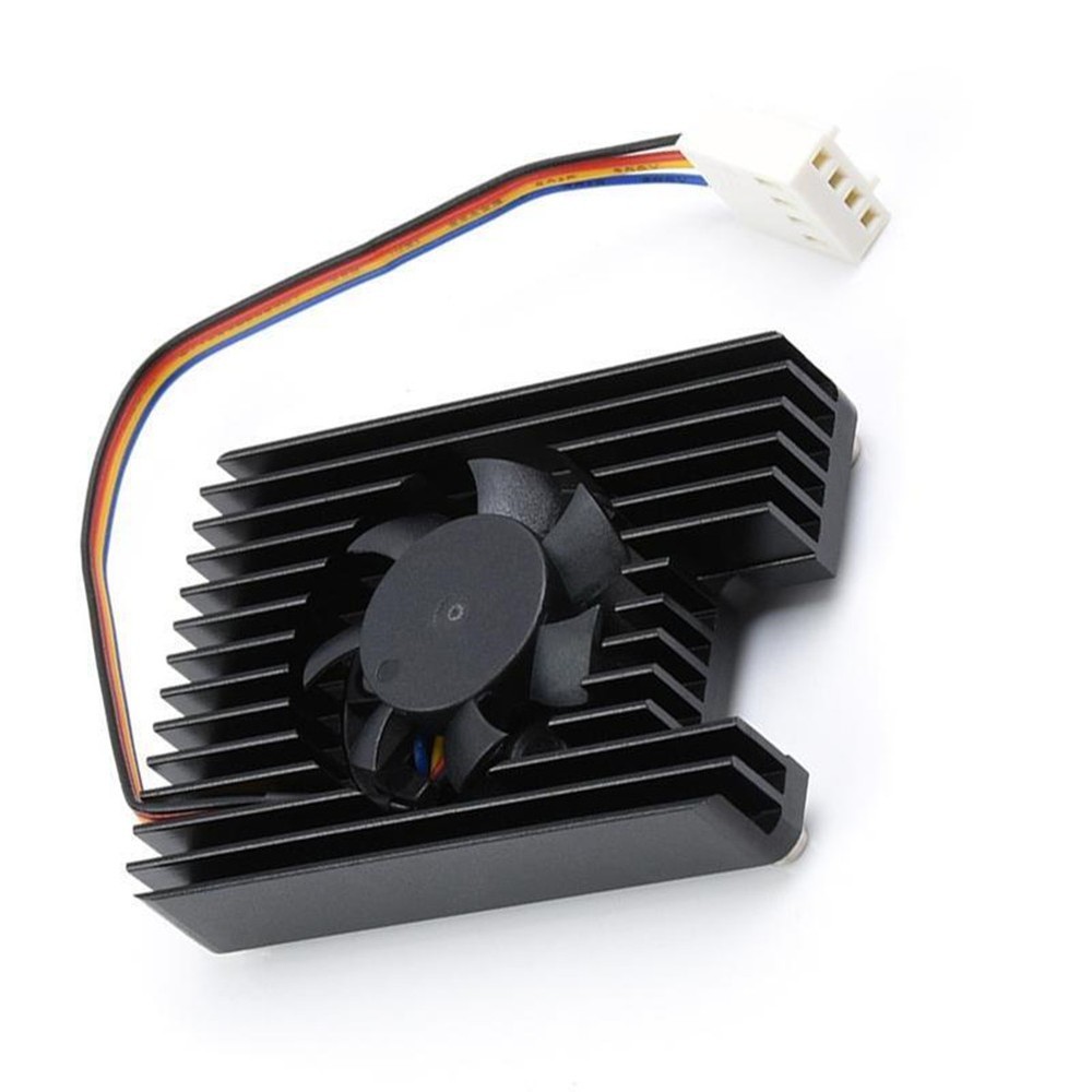 Alloy PWM Adjustable Speed Radiator with Fan for Raspberry Pi Compute Module 4