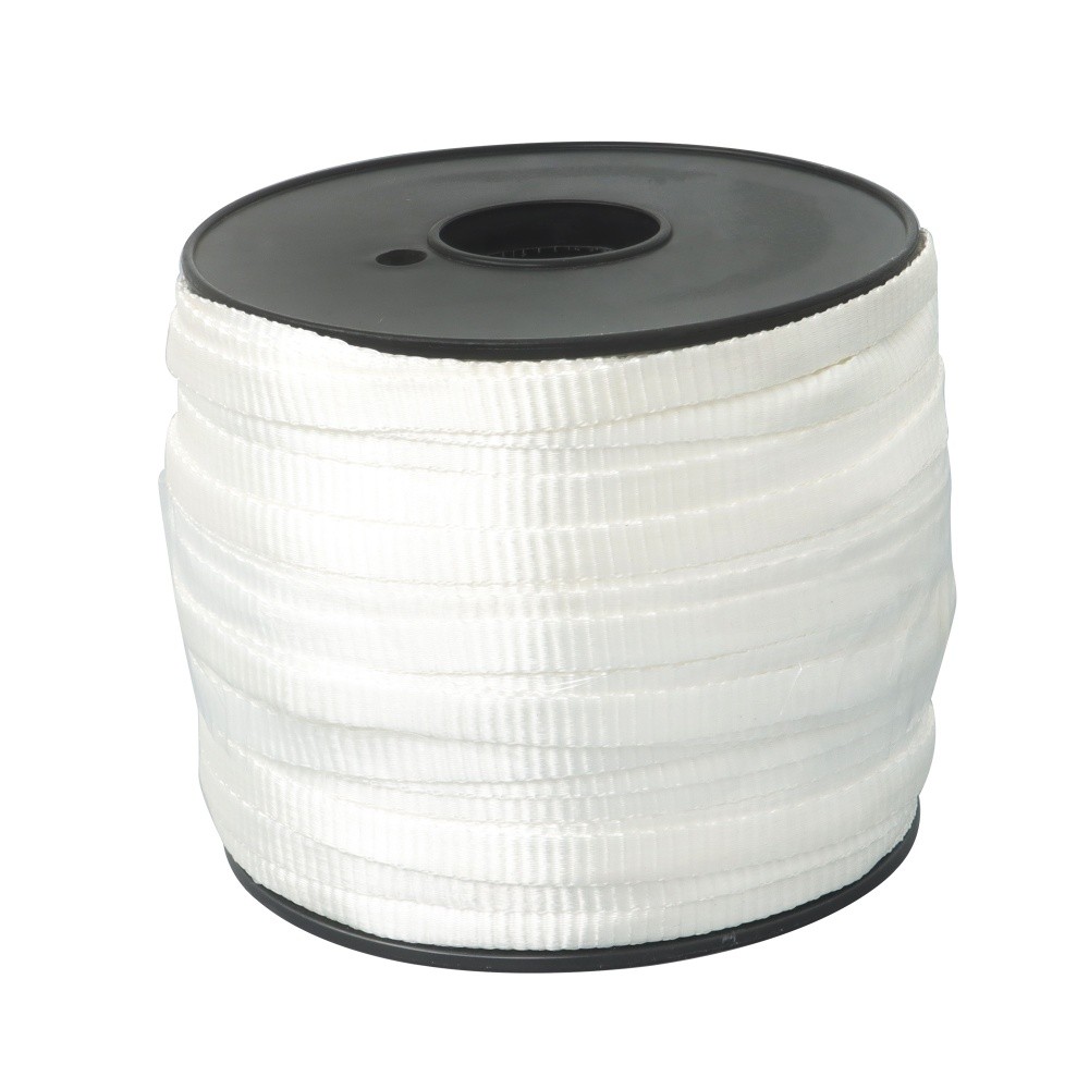 1/2" x 528' Mule Tape Flat Rope Printed Webbing Cable Pulling Tape for Packaging