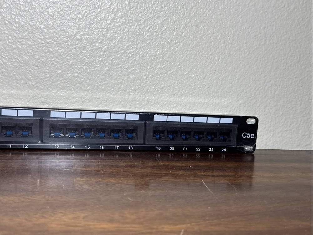 P24T-KDA C5E 24-Port Unshielded Patch Panel