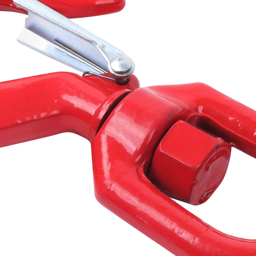 3 Ton 5/8" Locking Swivel Hook Grade 80 Lifting Hook Rigging with Latch