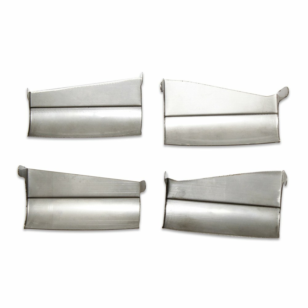Stainless Steel Hinge covers for VW Beetle BUG Type 1 Split Oval Deluxe