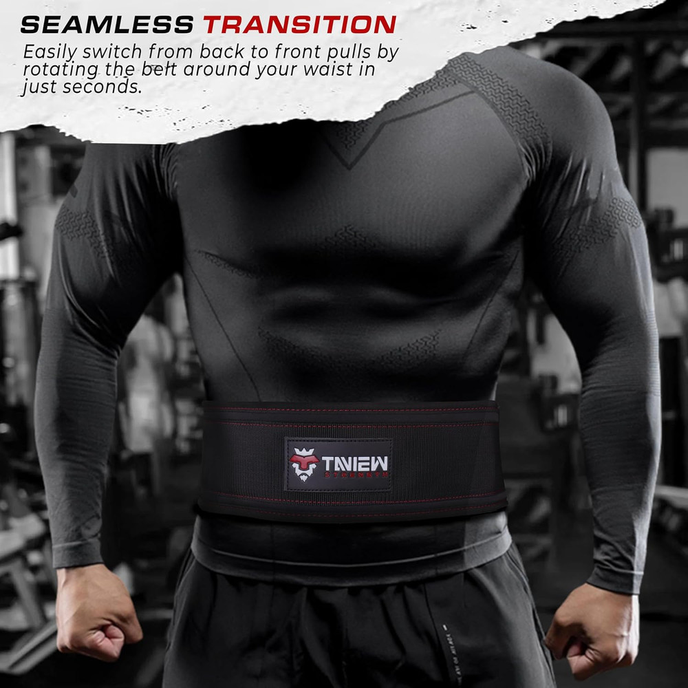 Adjustable Sled Pulling Belt with Straps and Hooks for Resistance Training