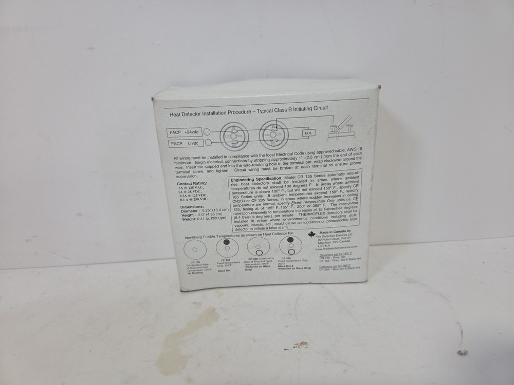 FDD Heat Detector CF135W