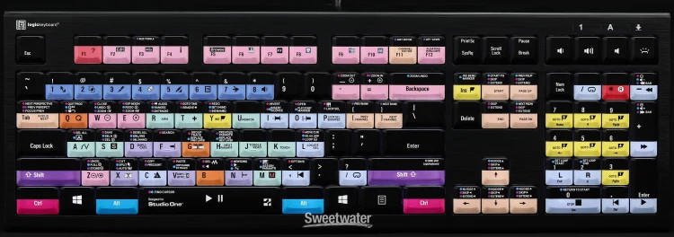 LogicKeyboard ASTRA2 Backlit Keyboard for PreSonus Studio One - PC