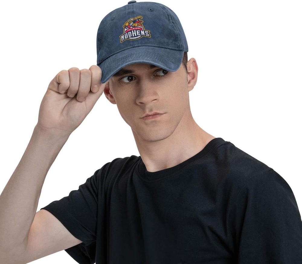 Toledo Mud Hens Hat Adjustable Personalized printed unisex baseball cap