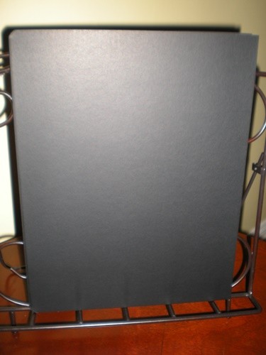 GBC Black Presentation Covers (for Plastic Binding System) – 20 sheets