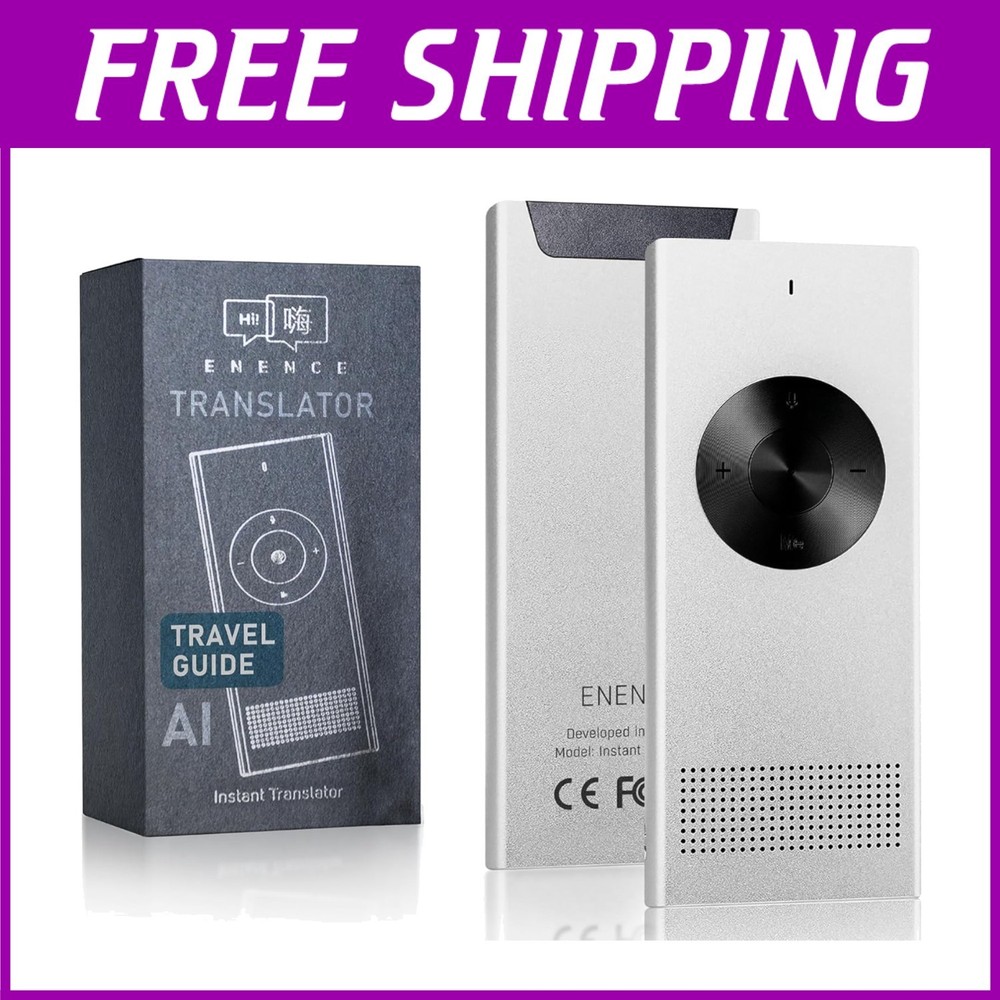 PRO Language Translator Device - Real-Time Voice Translation=