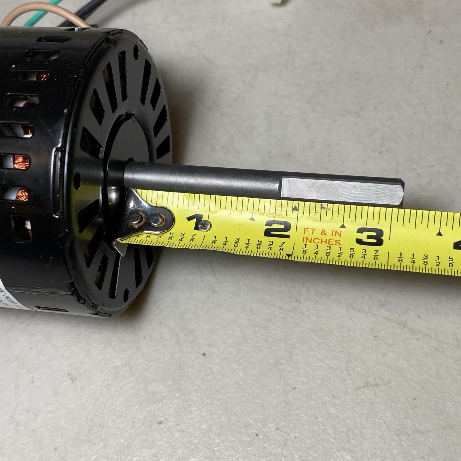 Broan Nutone 1106508 L250 Ventilator Motor, DAMAGED SEE DESCRIPTION, New, Tested