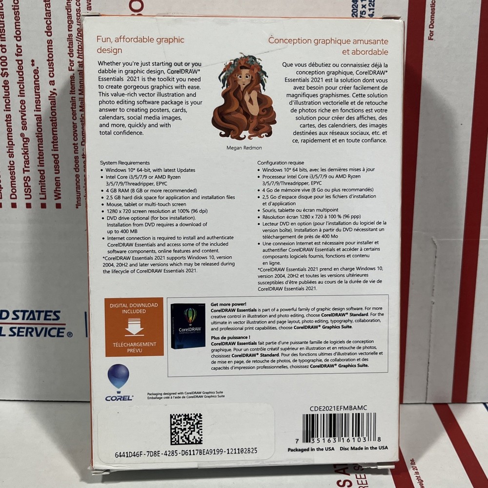 CorelDRAW Essentials 2021 Windows (Product Key/ Box version/Perpetual)