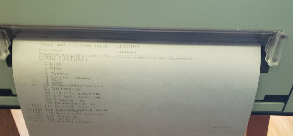 B&K Bruel & Kjar Graphics recorder type 2313 with BZ 7002 App module