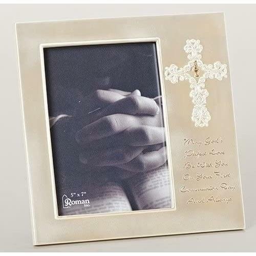 Roman, 8.5''H Communion Frame 5X7''