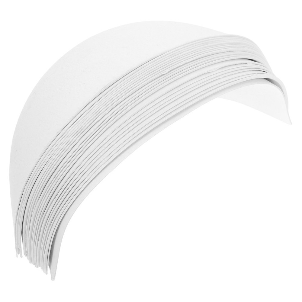 50Pcs Baseball Caps Inserts Shapers -White Paper Card Hat Inner Support - Cap