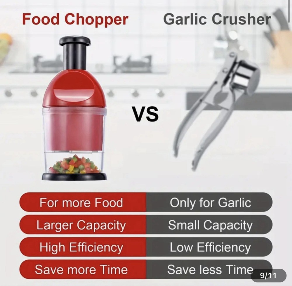 Red Food Chopper