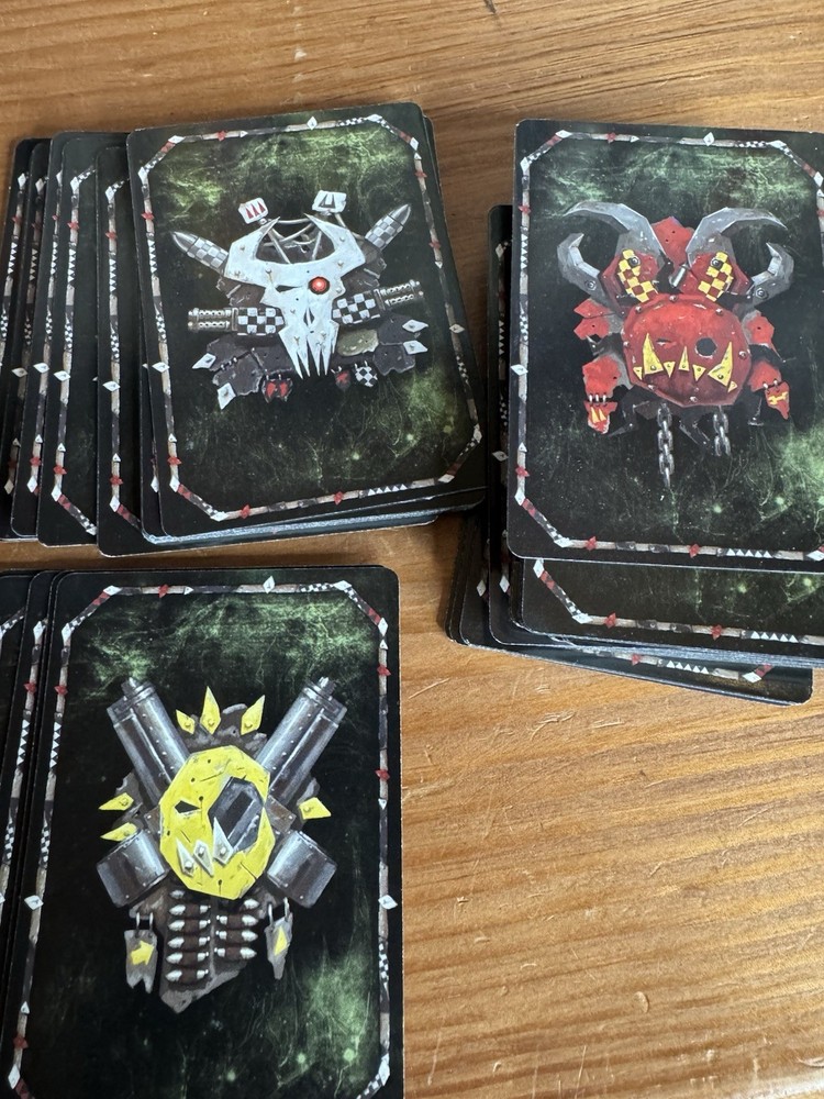 Warhammer 40K Orks Codex 8th + Datacards Complete Set GW 2018 Bundle Lot VG