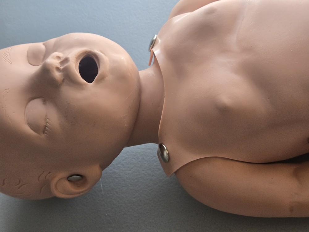 Simulaids Infant CPR Training Manikin - Non-Electronic, Removable Head & Chest