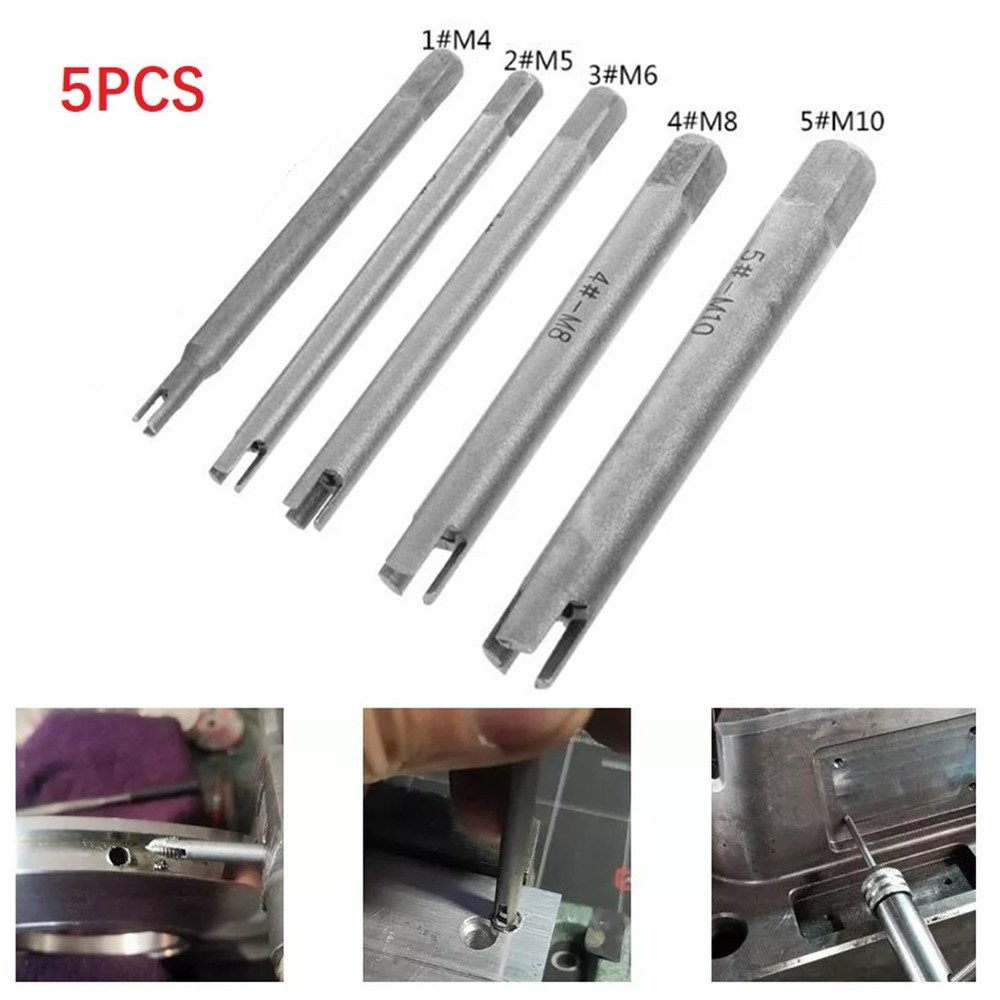 Broken Tap Extractor Wider Application 5Pcs High Efficiency High Quality M5 M8