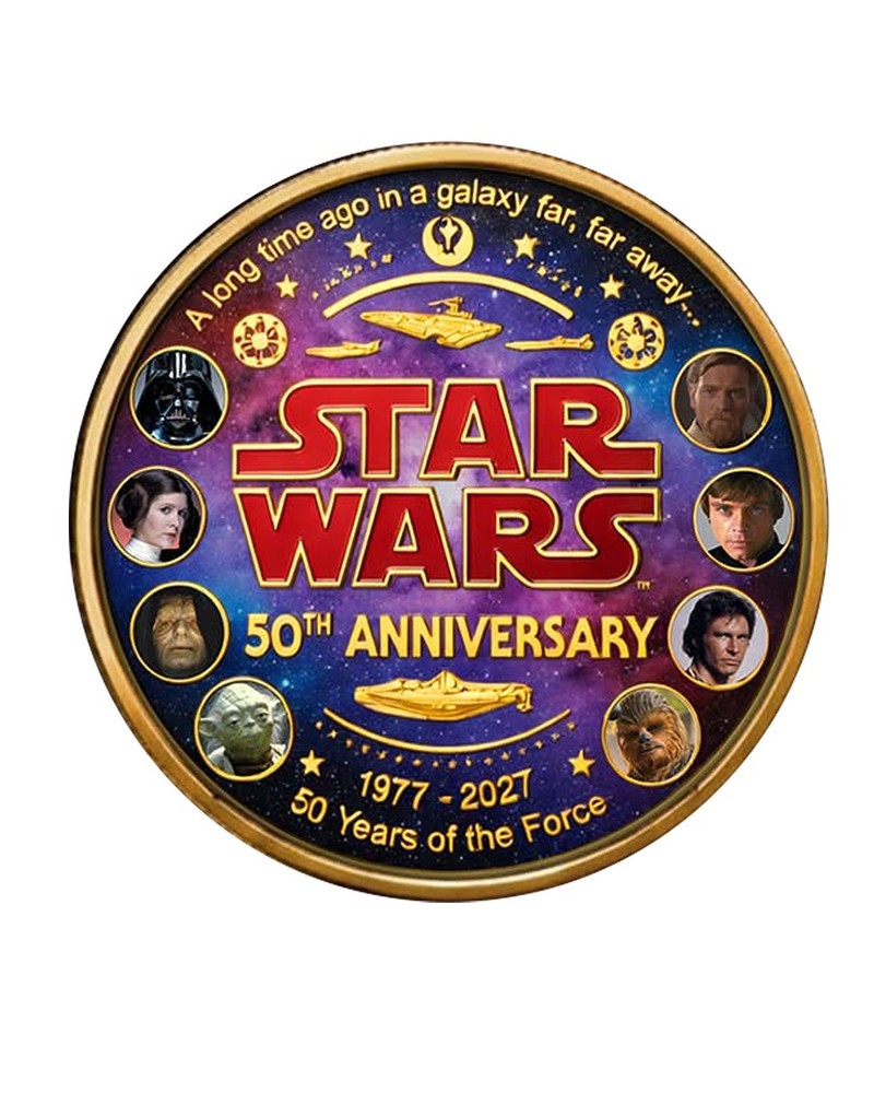 Star Wars 50th Anniversary Commemorative Coin