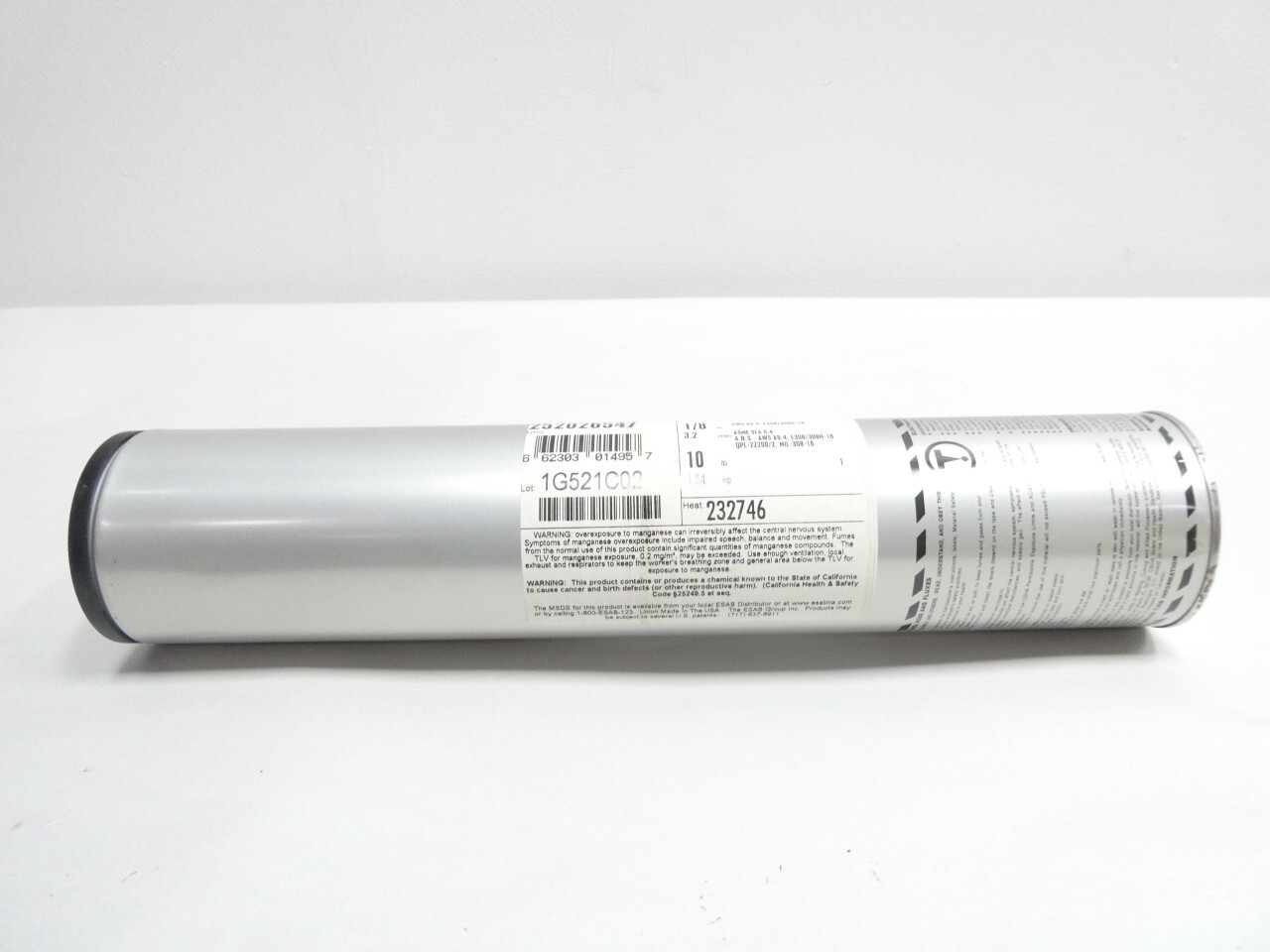 Esab 252026547 Arcaloy 308/308h-16 Electrode 1/8in 14in 10lb