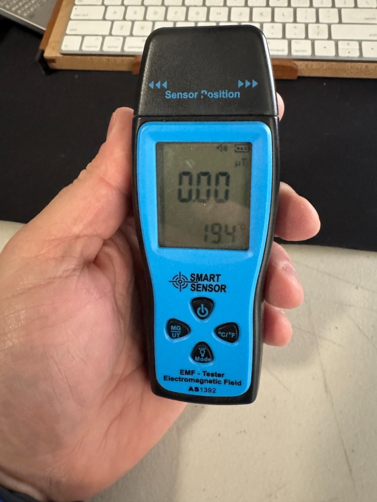 Smart Sensor AS1392 EMF Tester Mini LCD Display Digital (d62)