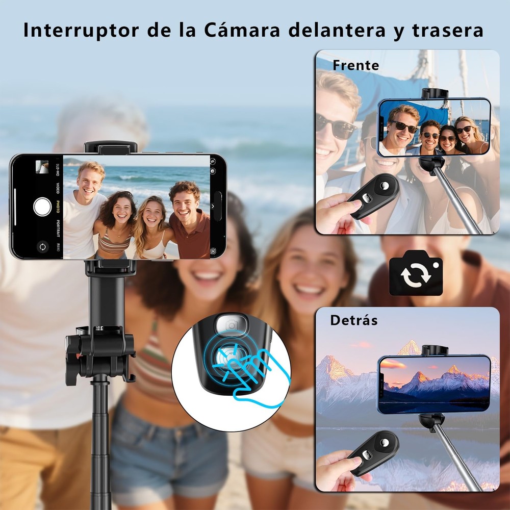Camera Remote Control for iPhone with Zoom Shutter - Front/Rear Switch Page T...