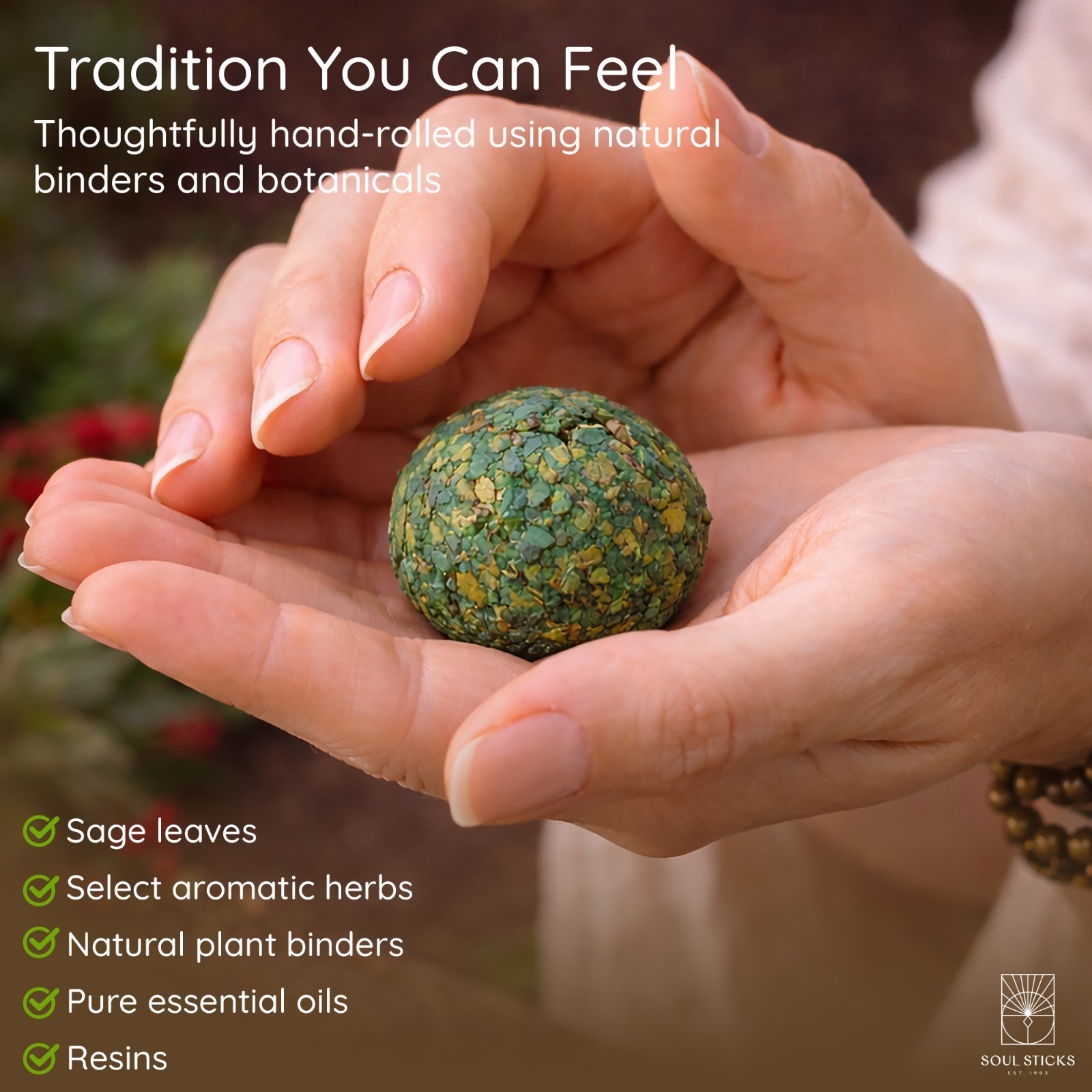 Sweetgrass Braids Smudge Bombs 5 Pack | Smudging | Cleansing