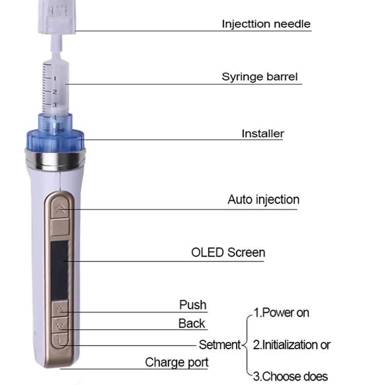 mesotherapy gun injection mesopen injector