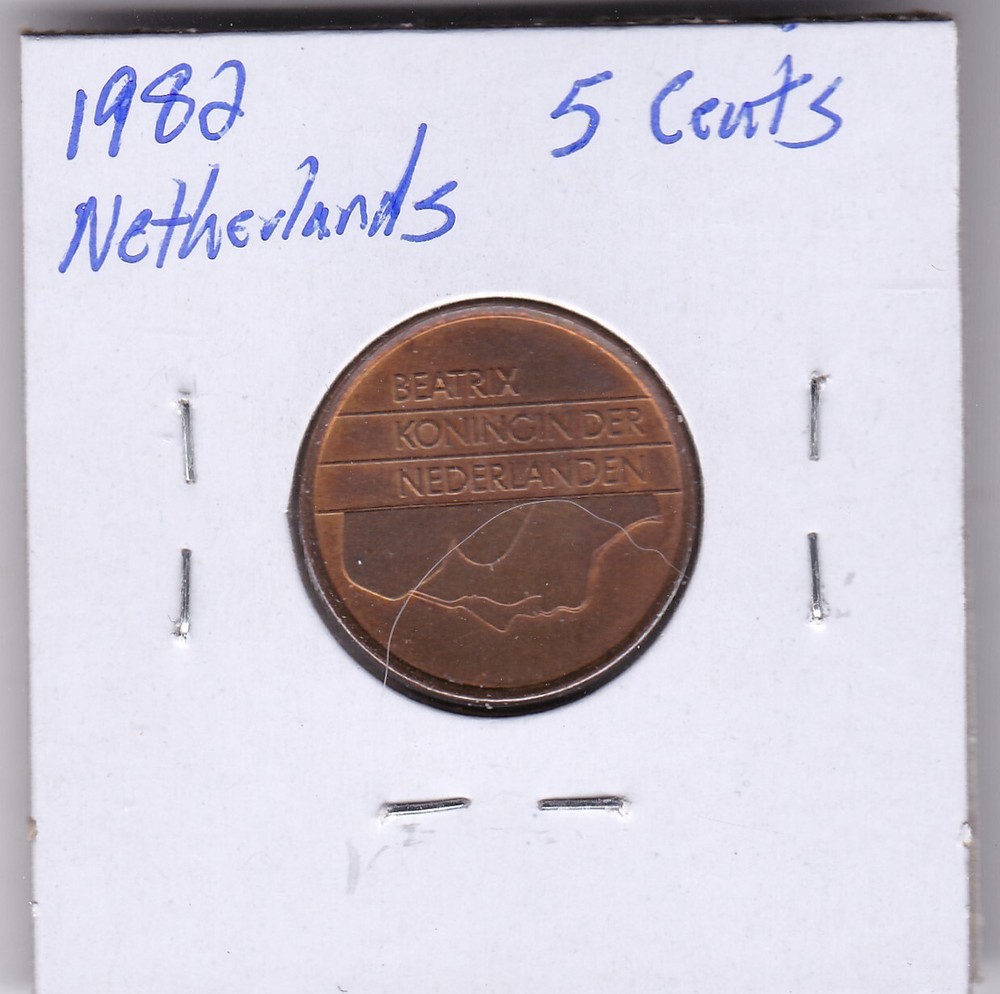 1982 Netherlands 5 Cent