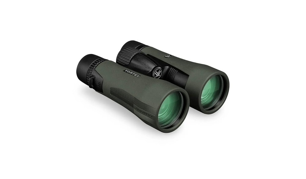 Vortex Optics Diamondback HD 12x50 Binocular with Free Camo Forest Hat Bundle