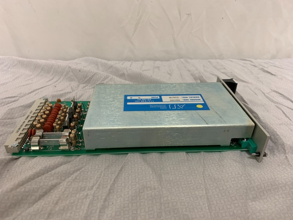 ATI Audio Technologies DA100 1X6 AMPLIFIER MODULE FOR SYS10K Rack Systems NOS
