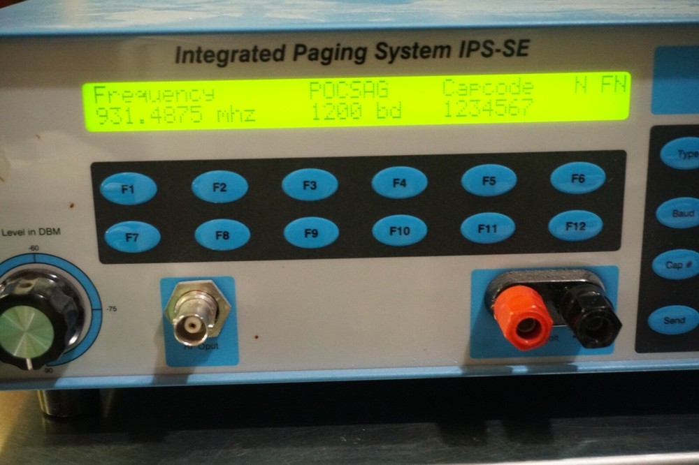 Key-Com International Integrated Paging System IPS-SE POGSAG Pager Tester