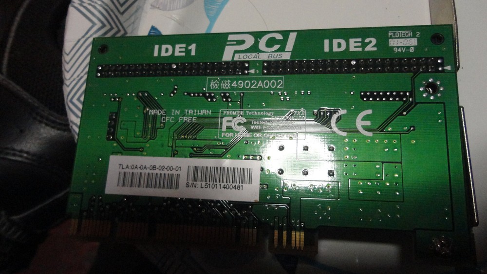 IDE Promise Technology Fast Trak100 TX2 Controller Card PCI Local Bus