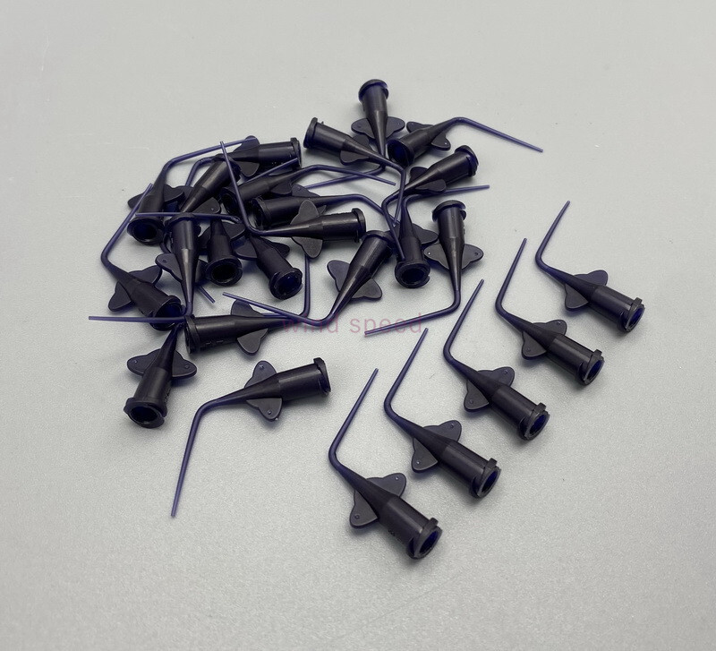 Dental Endo Disposable Root Canal Irrigation Syringe Tips Needle Tips 0.35mm Tip