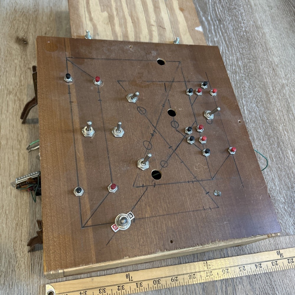 Model Train Display Control Box Hand Made 19” X 11” With Transformer Side Mount