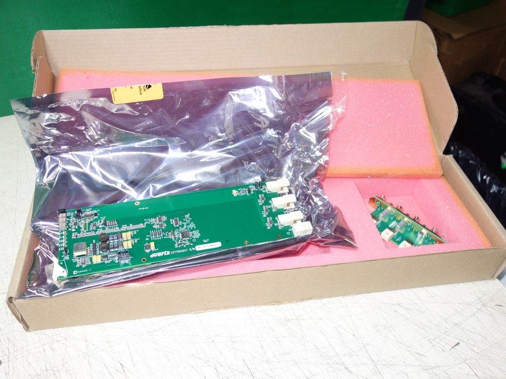 Evertz 7700ADA7-EQ Equalizing Analog Video Dist Amplifier w/ backplane *NEW