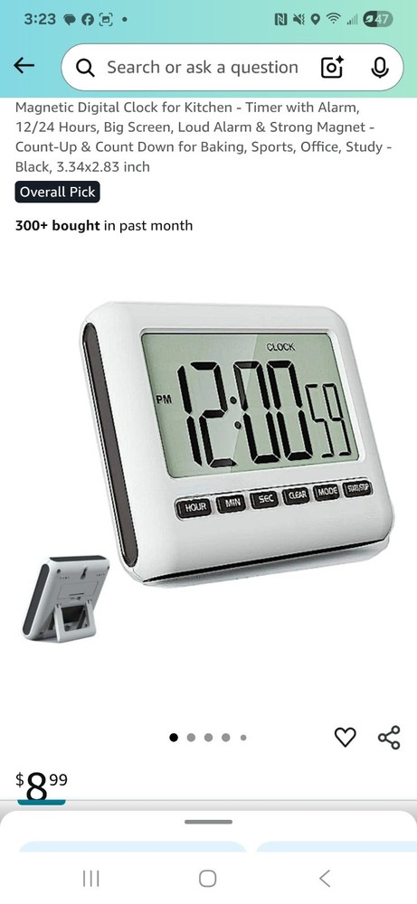 hakasa magnetic clock
