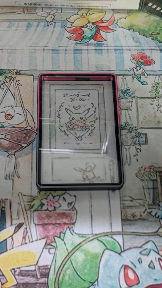 RED/BLACK Magnetic Slab Metal Case - BGS