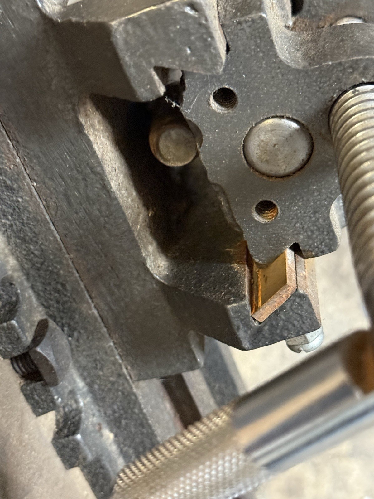 AMT 3 1/4” Jaws No 75 2 axis drill press vise adjustable locking Mounted