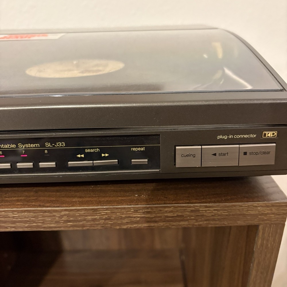 Technics SL-J33 Quartz Direct Drive Automatic Turntable Tested Working